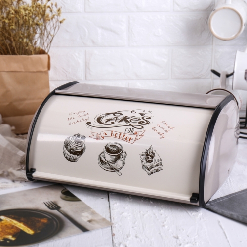 Deluxe-Brushed-Nickel-Bread-Bin-Brushed-Stainless-Steel-Construction