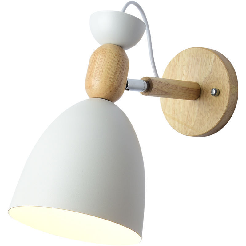 Creative Modern Wall Sconce Simple Wall Lamp Iron Wall Lamp Base Nordic Art Deco Style for Bedroom, Living Room