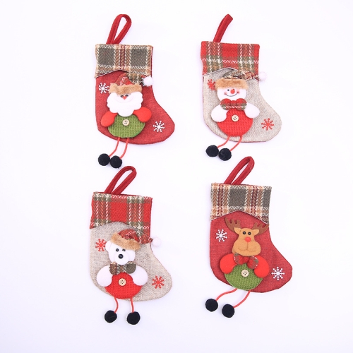 Christmas Sock Pendants – Festive Gift Bags & Ornaments for Holiday Decor