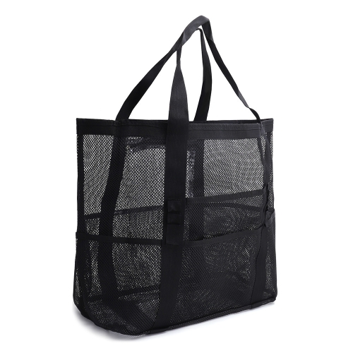 Heavy-Duty Mesh Bag with Shoulder Strap – Large, Reusable, and Easy to Clean for Home Use