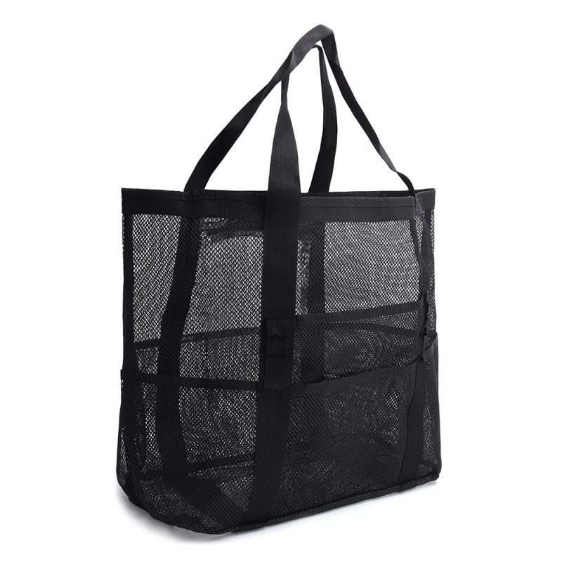Heavy-Duty Mesh Bag with Shoulder Strap – Large, Reusable, and Easy to Clean for Home Use
