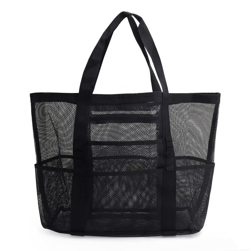 Heavy-Duty Mesh Bag with Shoulder Strap – Large, Reusable, and Easy to Clean for Home Use