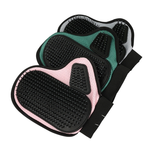 Pet Bath Massaging Glove - Cat and Dog Deshedding Brush, Cleaning Needle Comb, Pet Grooming Tool