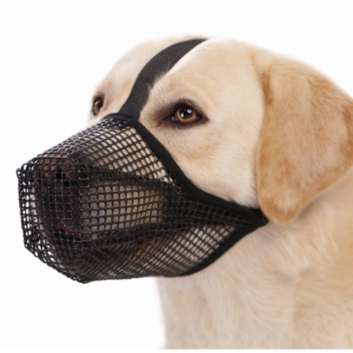 Dog Muzzle With Adjustable Straps, Soft Mesh Covered Muzzles For Small Medium Large Dogs