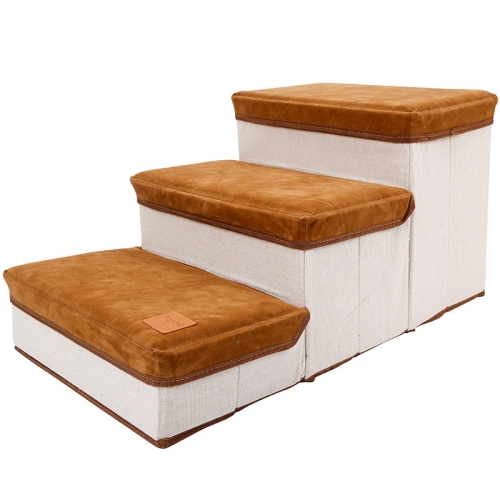 3 Steps pet stairs with storage