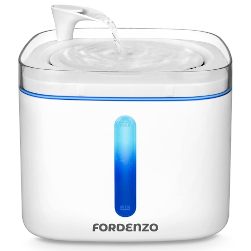Automatic pet water dispenser, with replacement filter, suitable for cats, dogs, and various pets