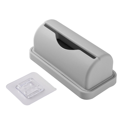Trash Bags Holder Adhesive Wall Mounted Garbage Bag Dispenser for Home Bathroom Kitchen Organization