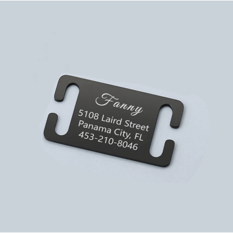 Dog Id Tag Personalized Engraved Name Tags For Pet Collar Accessories Supplies Custom Stainless Steel Puppy Id Tags
